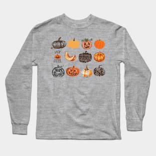 It's the Little Things Pumpkin Harvest Long Sleeve T-Shirt